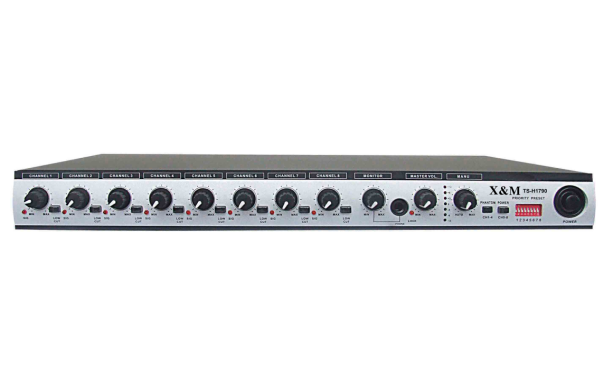 8路话筒混音器 X&M  HS-H1790
